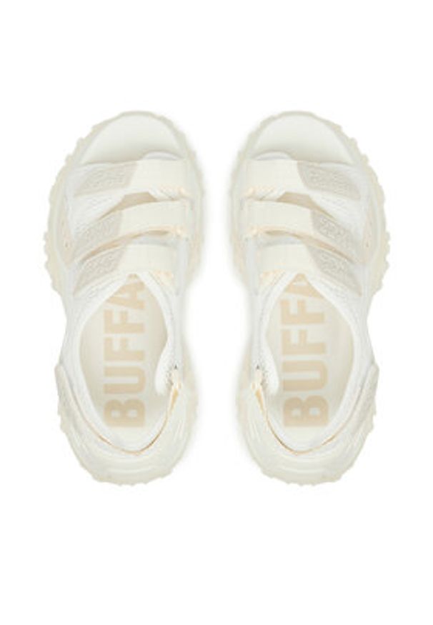 Buffalo Sandały Cerbo Sandal Track 1602365 Biały. Kolor: biały. Materiał: materiał