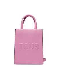 Tous - TOUS Torebka MINI BOLSO POP TOUS BRENDA 2002105913 Różowy. Kolor: różowy. Materiał: skórzane #5