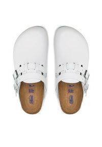 Birkenstock Klapki Kay Prof 582624 Biały. Kolor: biały. Materiał: skóra