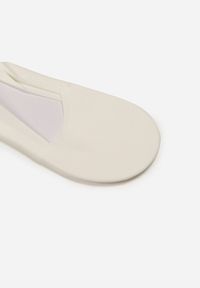 Renee - Białe Skarpety Stopki z Bawełny Urianatia. Kolor: biały. Materiał: bawełna #3