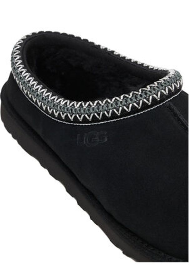 Ugg Śniegowce M Tasman II 1174671 Czarny. Kolor: czarny. Materiał: zamsz, skóra