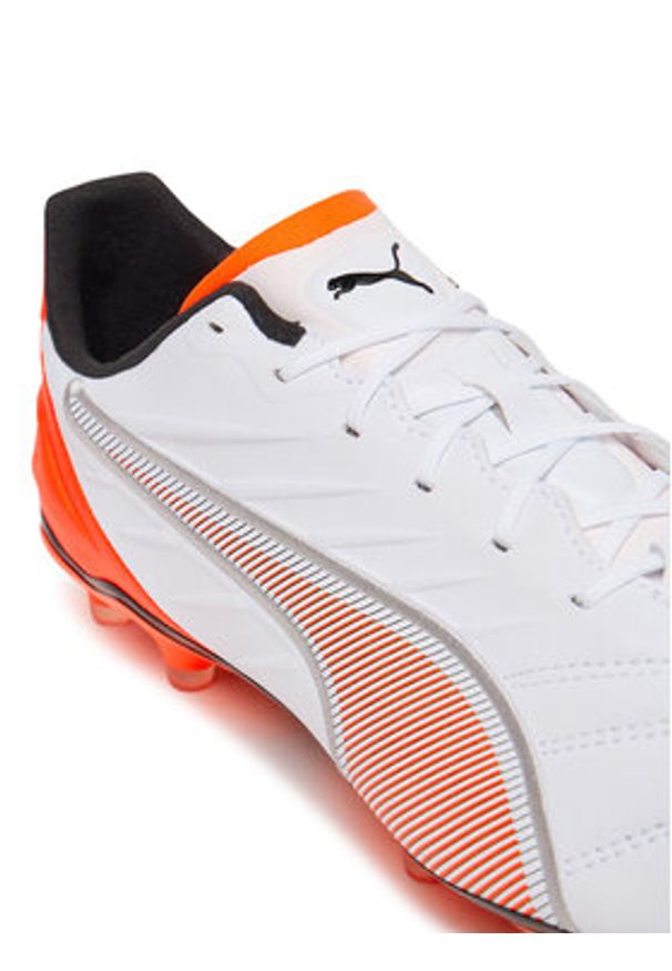 Puma Buty do piłki nożnej King Pro Fg/Ag 108828 01 Biały. Kolor: biały. Materiał: skóra