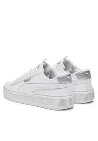 Puma Sneakersy Smash Platform v3 Pop Up 392504 02 Biały. Kolor: biały. Materiał: skóra. Obcas: na platformie #2