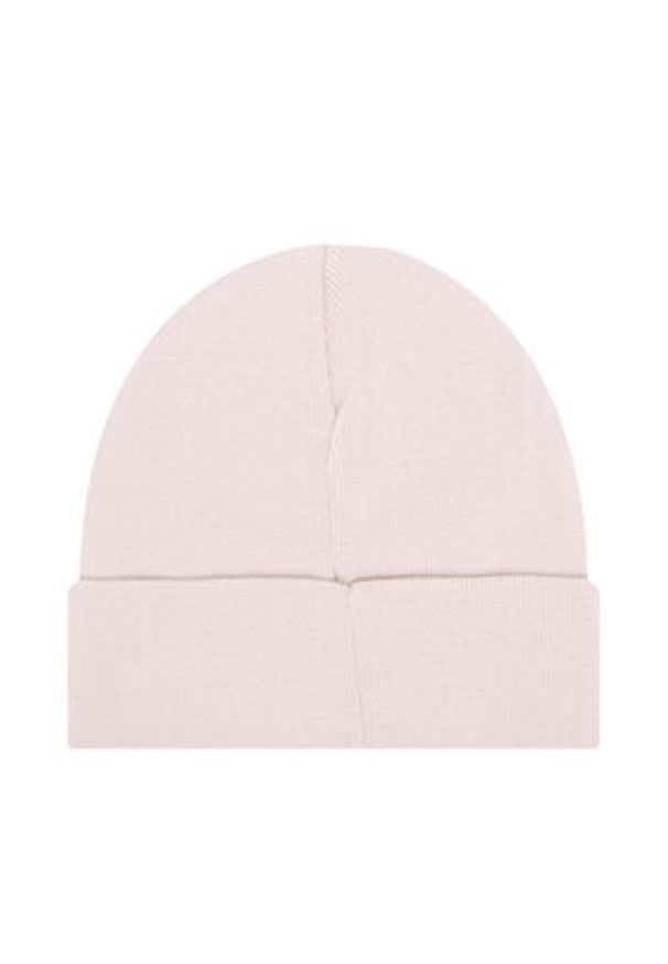 Calvin Klein Czapka Inst Patch Beanie K60K612322 Różowy. Kolor: różowy. Materiał: bawełna