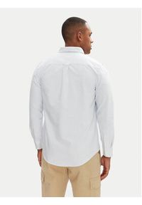 Tommy Jeans Koszula DM0DM20668 Niebieski Slim Fit. Kolor: niebieski. Materiał: bawełna