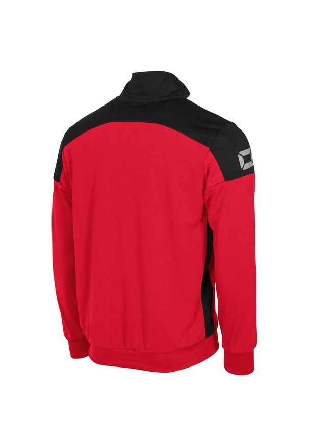 STANNO - Dziecięca bluza dresowa zapinana na zamek Stanno Pride. Kolor: wielokolorowy, czarny, czerwony. Materiał: dresówka. Sport: fitness