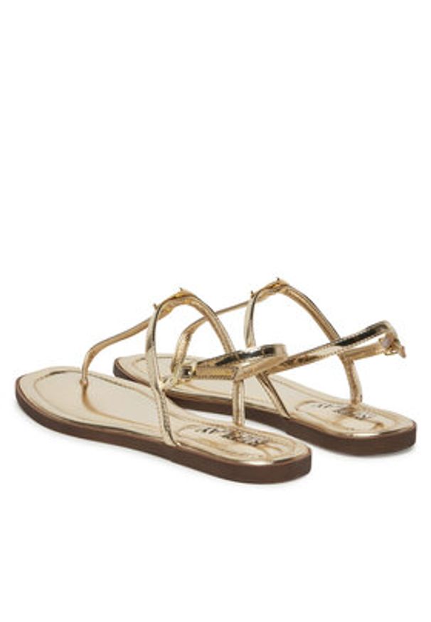 Replay - REPLAY Sandały GWF6A .000.C0002S Złoty. Kolor: złoty. Materiał: skóra