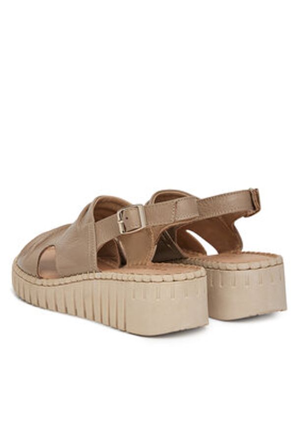 Lasocki Sandały WB-BRIGITTE-02 Beżowy. Kolor: beżowy. Materiał: skóra