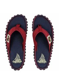 Japonki Gumbies Islander Navy Coast 708210945547 czerwone. Kolor: czerwony. Materiał: bawełna, guma #1