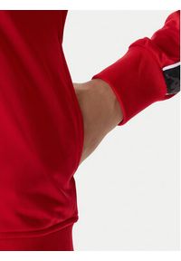 Kappa Bluza 301PSC0 Czerwony Slim Fit. Kolor: czerwony. Materiał: syntetyk #3