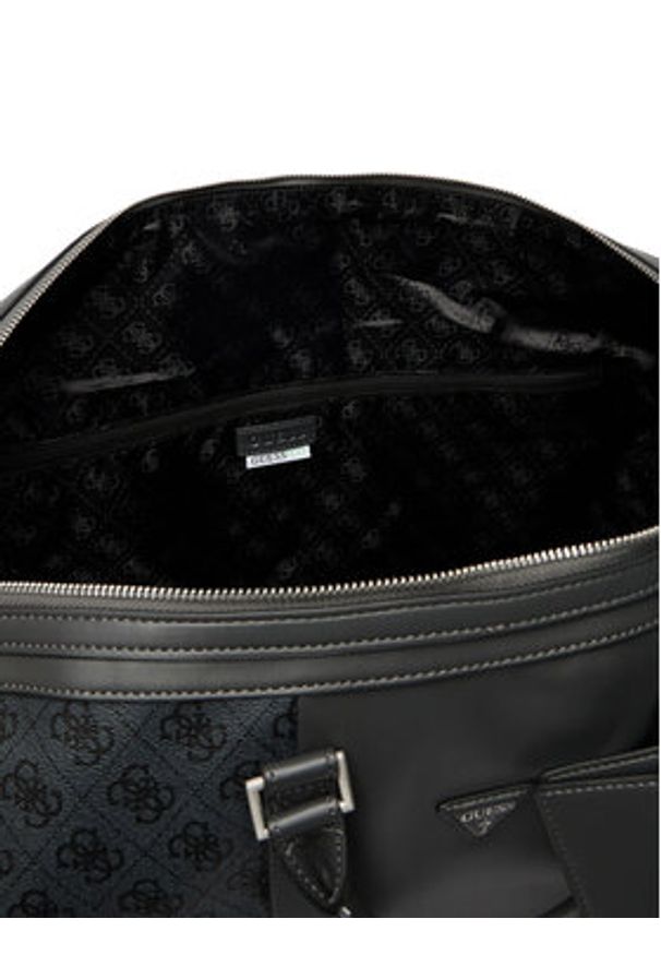 Guess Torba weekendowa TMMILL P6235 Czarny. Kolor: czarny. Materiał: skóra