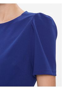 DKNY Sukienka codzienna DD3J1466 Granatowy Regular Fit. Okazja: na co dzień. Kolor: niebieski. Materiał: syntetyk. Typ sukienki: proste. Styl: casual