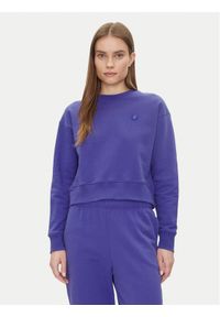 Save The Duck Bluza DF1180W CLEE20 Fioletowy Relaxed Fit. Kolor: fioletowy. Materiał: bawełna