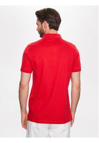 Emporio Armani Underwear Polo 211804 3R461 00173 Czerwony Regular Fit. Typ kołnierza: polo. Kolor: czerwony. Materiał: bawełna
