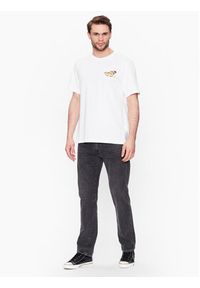 Converse T-Shirt City Butterfly 10024616-A03 Biały Standard Fit. Kolor: biały. Materiał: bawełna #4
