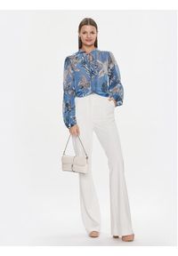 Guess Bluzka W3RH56 WDW52 Niebieski Regular Fit. Kolor: niebieski. Materiał: syntetyk #4