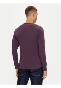 Emporio Armani Underwear Longsleeve 111023 4F715 05093 Fioletowy Slim Fit. Kolor: fioletowy. Materiał: bawełna. Długość rękawa: długi rękaw #5