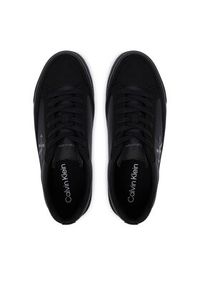 Calvin Klein Sneakersy Vulc Flatf Laceup Ny-Su HW0HW03086 Czarny. Kolor: czarny. Materiał: materiał #4