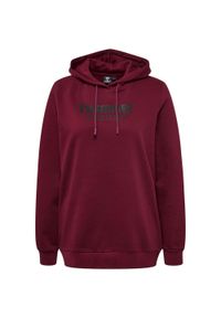 Sweat bluza z kapturem dla kobiet Hummel Booster. Typ kołnierza: kaptur. Kolor: czerwony