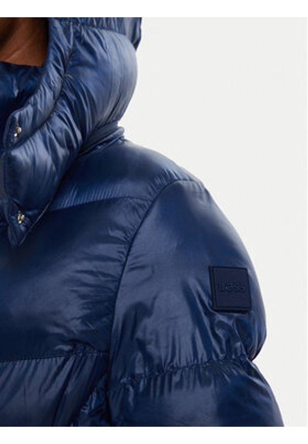 BOSS Płaszcz zimowy Pamaxi3 50524624 Niebieski Regular Fit. Kolor: niebieski. Materiał: syntetyk. Sezon: zima