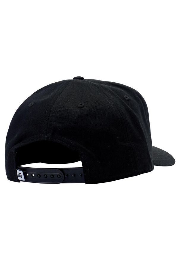 DC Shoes - Czapka Snapback dla Mężczyzn SURESHOT Czarny. Kolor: brązowy, zielony, wielokolorowy. Materiał: materiał, bawełna. Wzór: aplikacja, ze splotem