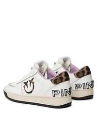 Pinko Sneakersy Bondy Sneaker PE23 BLKS1 100901 A0NY Biały. Kolor: biały. Materiał: skóra