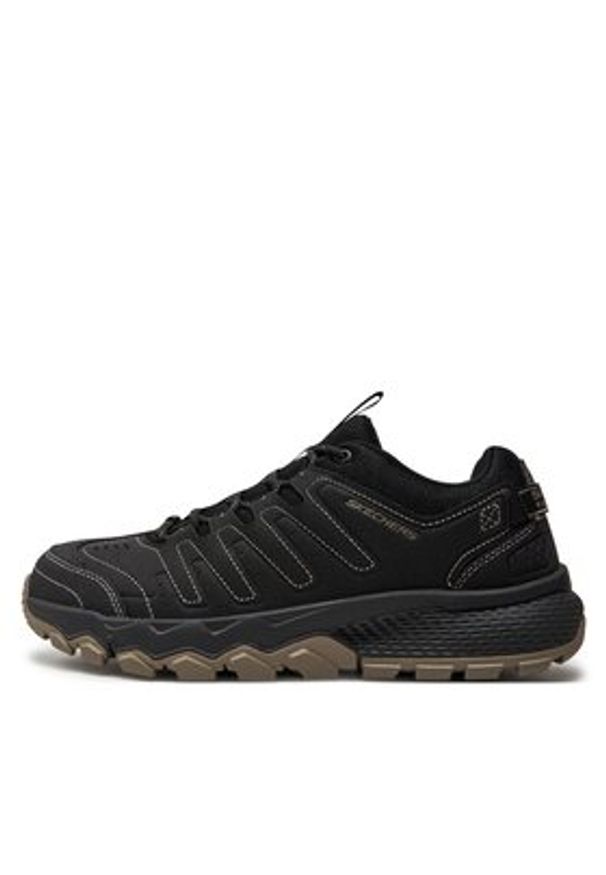 skechers - Skechers Trekkingi Dynamite At 237615 Czarny. Kolor: czarny. Materiał: skóra. Sport: turystyka piesza
