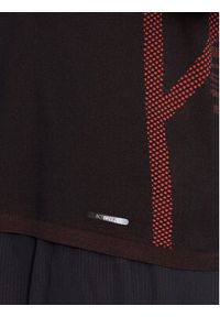 Asics T-Shirt Seamless 2011C398 Bordowy Regular Fit. Kolor: czerwony. Materiał: syntetyk #4