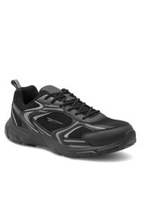 Sprandi Sneakersy MP40-23404Z Czarny. Kolor: czarny. Materiał: materiał