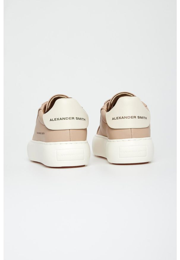 Alexander Smith - Sneakersy damskie skórzane Soho ALEXSANDER SMITH. Materiał: skóra
