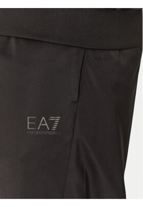 EA7 Emporio Armani Dres 7M000275 AF12449 UC001 Czarny Regular Fit. Kolor: czarny. Materiał: syntetyk, bawełna