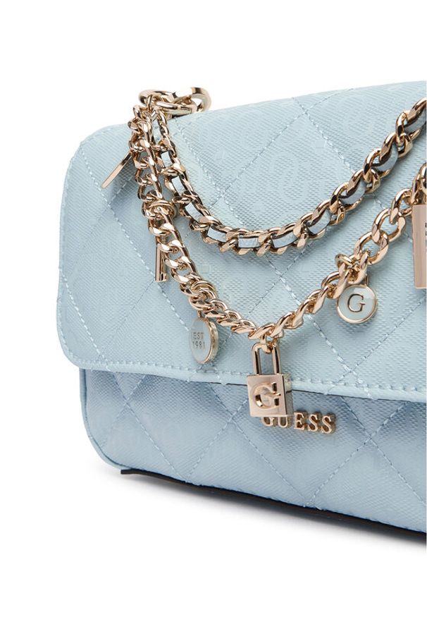 Guess Torebka 181090 Niebieski. Kolor: niebieski