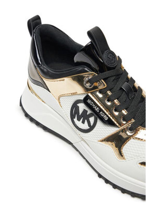 MICHAEL Michael Kors Sneakersy Theo 43F4THFS1D Biały. Kolor: biały. Materiał: materiał