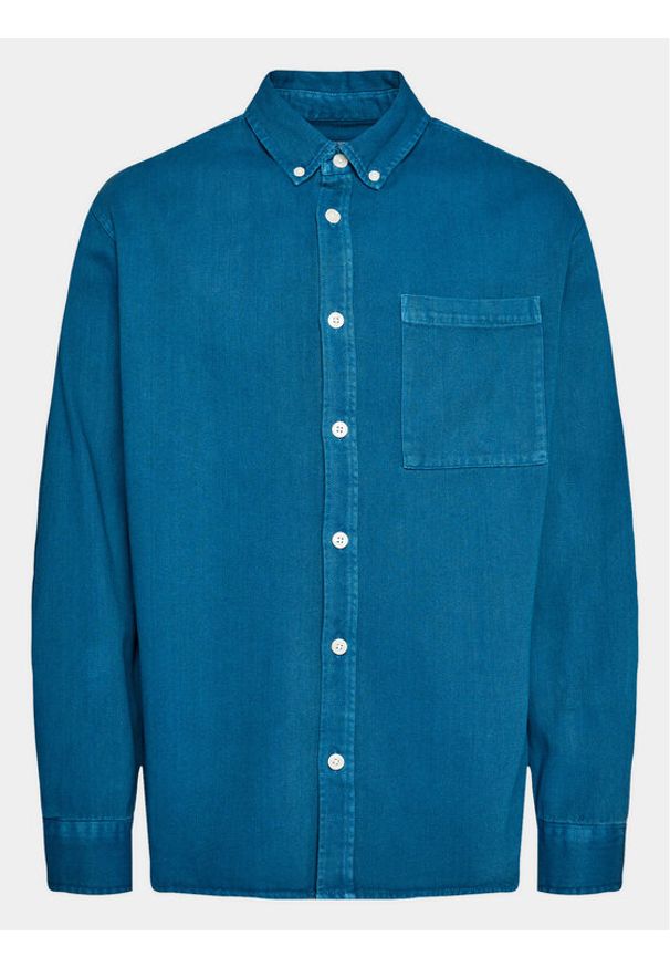 Redefined Rebel Koszula 224138 Niebieski Regular Fit. Kolor: niebieski. Materiał: bawełna