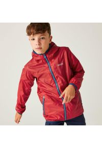 Regatta - Lever II dziecięca wodoodporna turystyczna wodoodporna kurtka. Kolor: czerwony #1