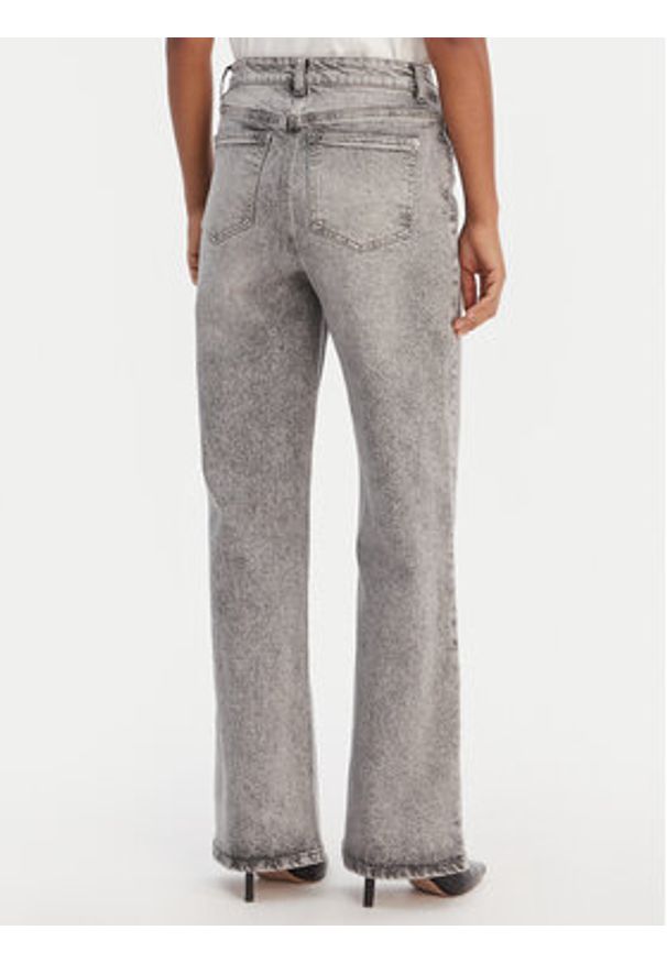 Morgan Jeansy 261-PIGRIM Szary Wide Leg. Kolor: szary