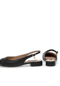 Nine West Baleriny SY2124 Czarny. Kolor: czarny. Materiał: syntetyk #4