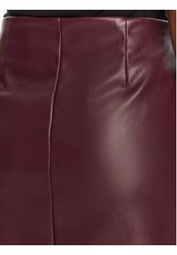 Vero Moda Spódnica z imitacji skóry Nelly 10322469 Fioletowy Regular Fit. Kolor: fioletowy. Materiał: skóra #3