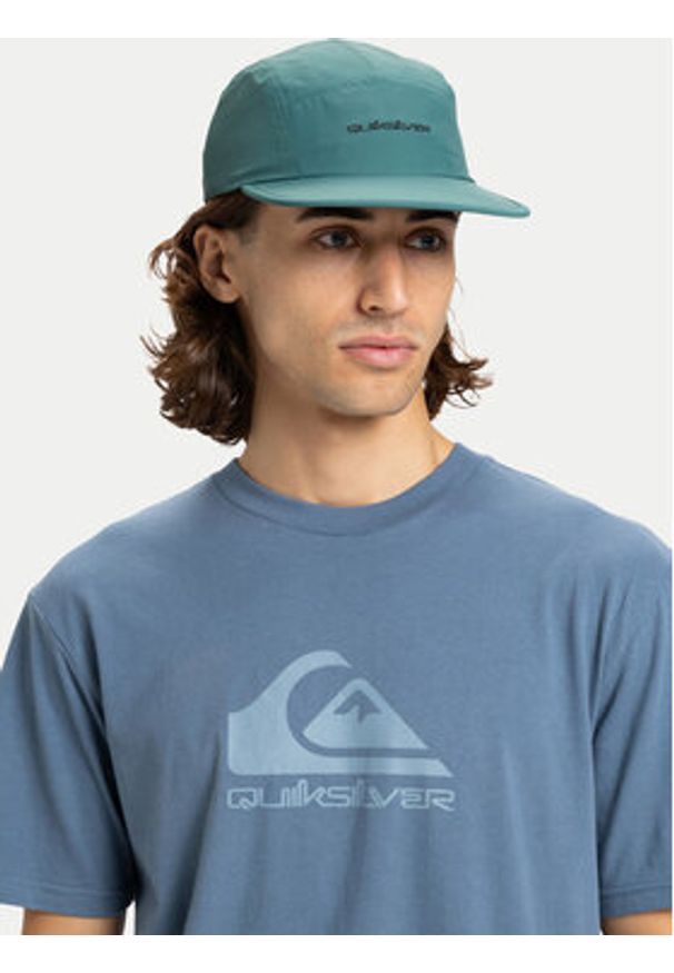 Quiksilver T-Shirt Ev Comp Logo EQYZT08182 Niebieski Regular Fit. Kolor: niebieski. Materiał: bawełna