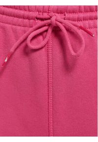Reebok Spodnie dresowe Identity H54768 Różowy Regular Fit. Kolor: różowy. Materiał: bawełna, dresówka #3