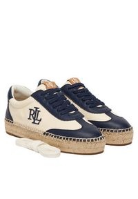 Lauren Ralph Lauren - LAUREN RALPH LAUREN Espadryle 802P04428001 Biały. Kolor: biały. Materiał: skóra #2