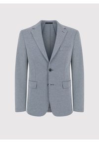 Pako Lorente - PAKO LORENTE – Szara marynarka męska melanż. Kolor: szary. Materiał: bawełna, poliester, jeans. Wzór: melanż #3