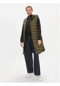 only - ONLY Bezrękawnik Melody 15258350 Khaki Regular Fit. Kolor: brązowy. Materiał: syntetyk. Długość rękawa: bez rękawów #5
