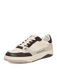 Guess Jeans Sneakersy EO-TEKSAS-01 126AM Écru. Materiał: skóra #2