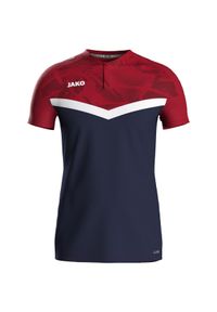 Jersey Jako Iconic. Kolor: czerwony, niebieski, wielokolorowy. Materiał: jersey. Sport: fitness, piłka nożna #1