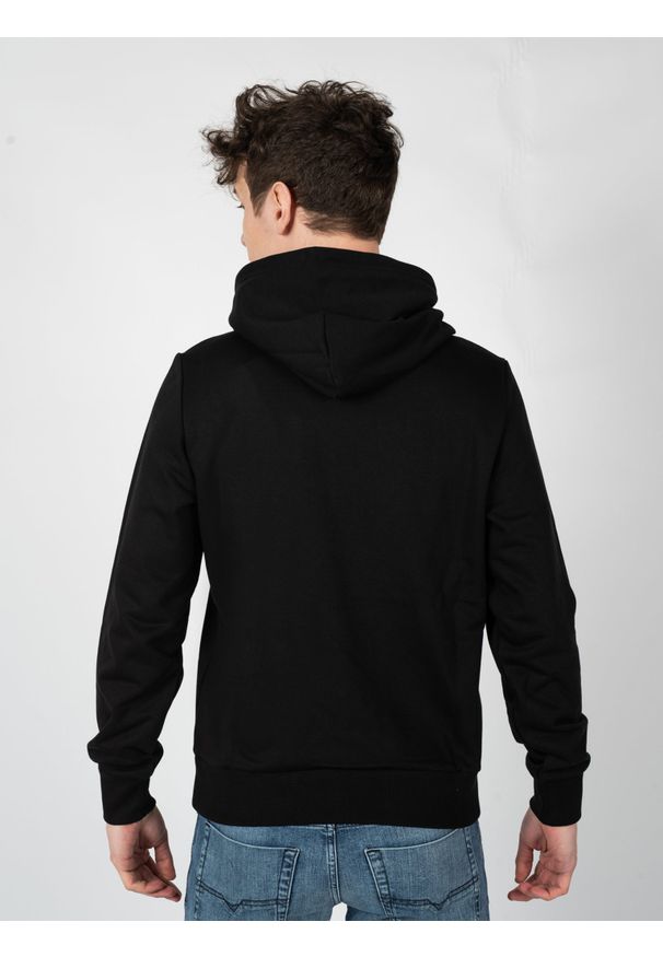 Diesel Bluza "S-Ginn" | A03826-0HAYT-9XX | Mężczyzna | Czarny. Okazja: na co dzień. Kolor: czarny. Materiał: bawełna, poliester. Wzór: nadruk. Sezon: lato. Styl: elegancki, vintage, sportowy, casual