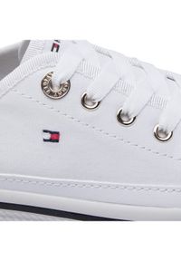 TOMMY HILFIGER - Tommy Hilfiger Tenisówki Corporate Flatform Sneaker FW0FW04259 Biały. Kolor: biały #4
