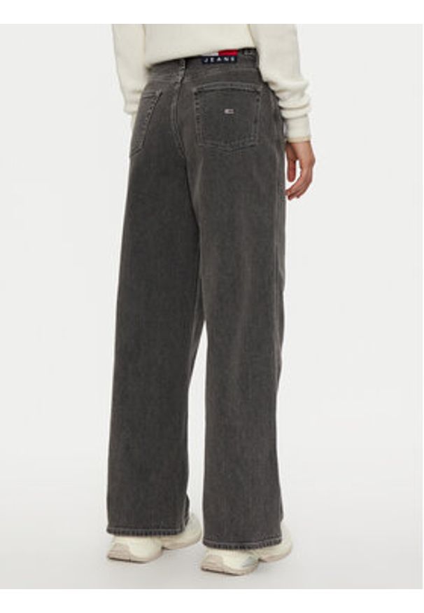 Tommy Jeans Jeansy Claire DW0DW19614 Szary Wide Leg. Kolor: szary