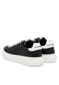 Karl Lagerfeld - KARL LAGERFELD Sneakersy KL24224 Czarny. Kolor: czarny. Materiał: skóra #4
