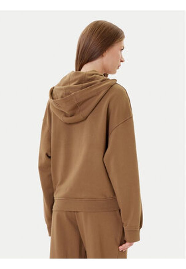 Pinko - PINKO Bluza Melato 105507 A2RB Brązowy Regular Fit. Kolor: brązowy. Materiał: bawełna